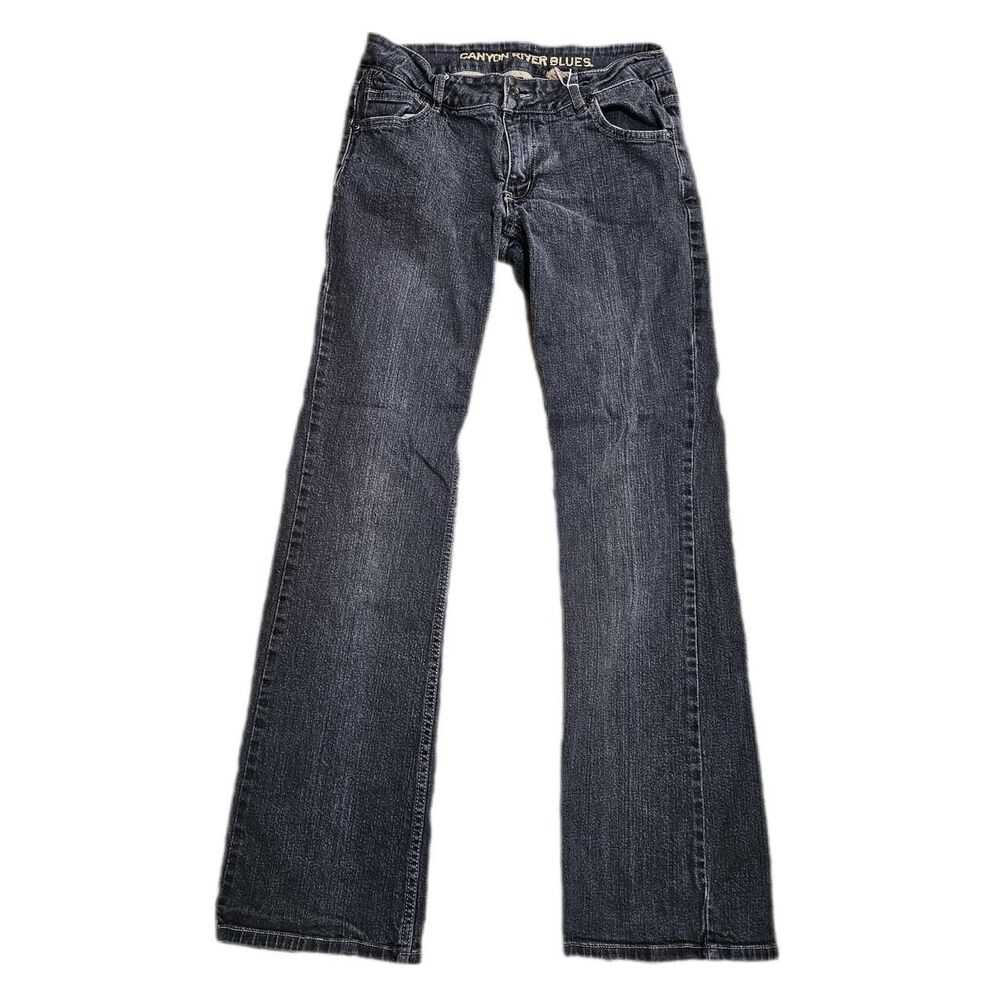 y2k grunge streetwear gray flared jeans